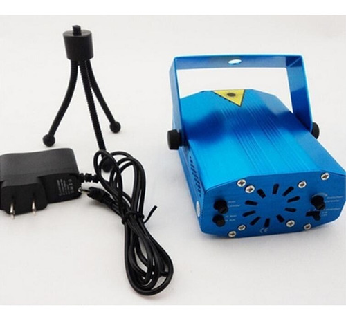 Imagen 4 de 5 de Mini Proyector Fiesta Luz Laser De Puntos Y Figuras Jayma