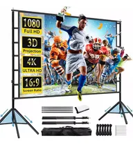 Comprar 120 Pulgadas Telones Pantalla De Proyector Soporte Trípode