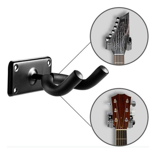 Soporte De Pared Guitarra Radox 043-045 Base Atril Bajo  