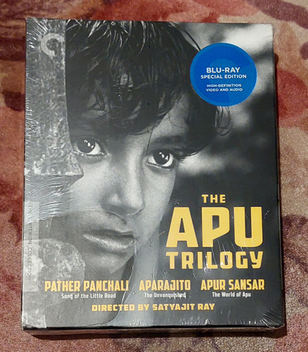 The Apu Trilogy Satyajit Ray: Criterion Blu Ray Box Set