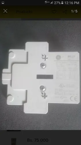 Contactor Auxiliar Brl11 Ge