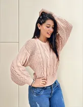 Comprar Chompa Tiffany Tejido Hilo Algodón Arma Tu Look