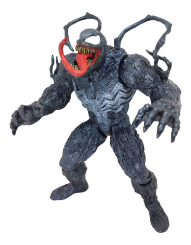 Figura Venom Crazy Mad Negro Articulado Eddie Brock Liberado