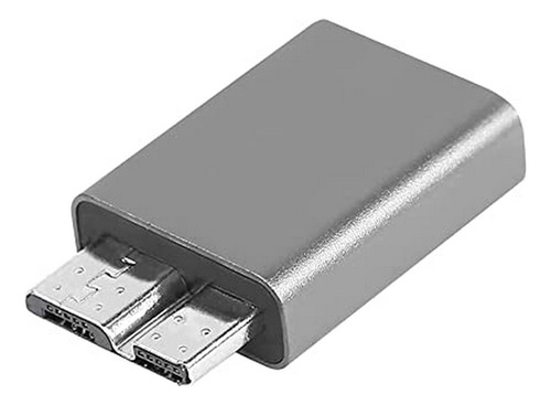 Adaptador Usb 3.0 Micro B A Usb-c Para Disco Duro Móvil