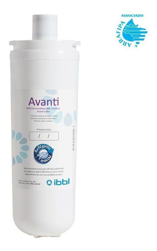 Imagem 2 de 8 de Kit 3x Refil Orignal Ibbl Avanti Mio Original Tripla Filtragem Mod 24010004