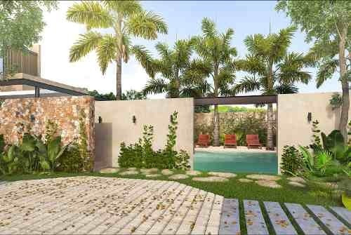 Imagen 5 de 6 de Departamento Con Jardín Privado En Temozón Nte