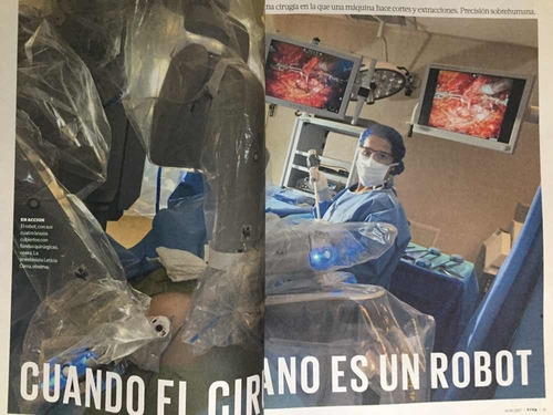 Revista Viva # 2150 16/07/2017 Cirugía Robótica (Usado)