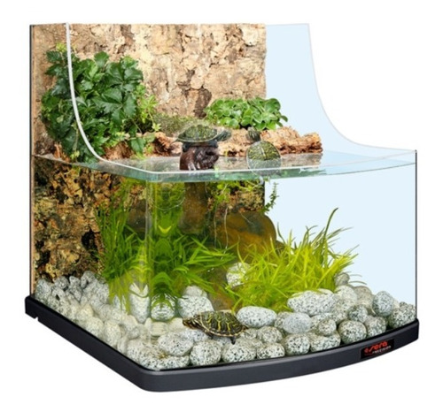 Acuario Sera Reptil Aqua Biotop 80 Litros + Kit