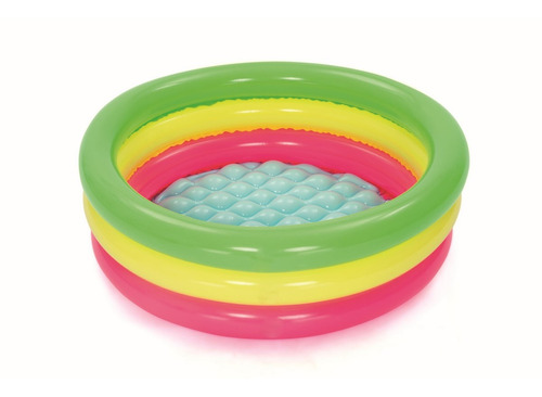 Piscina Inflable Redonda Bestway 51128 Multicolor 