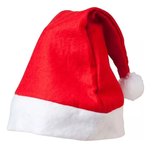 12 Gorros Navideño Papa Noel Santa Navidad Fiesta Cotillon