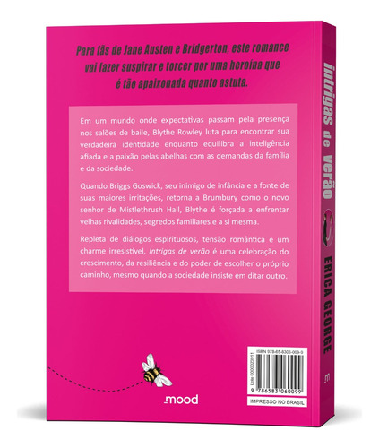 Livro Intrigas De Verão De Erica George Com Capa Mole Em Português, 2025 Por Editora Mood