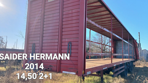 Semirremolque Saider Hermann 14,50m 2+1 Año 2014