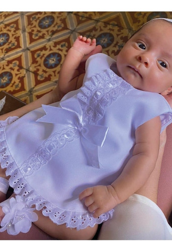 Imagen 2 de 10 de Vestidos O Conjuntos Para Recién Nacida Talla De 0 A 3 Meses