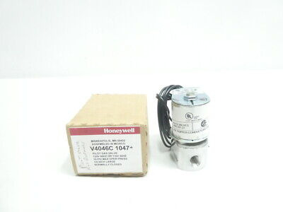 Honeywell V4046c 1047 Magnetic Pilot Gas Valve 120v-ac 1 Nnr