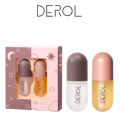 Derol Jengibre Menta Lip Plumping Líquido Regordete Y Aument