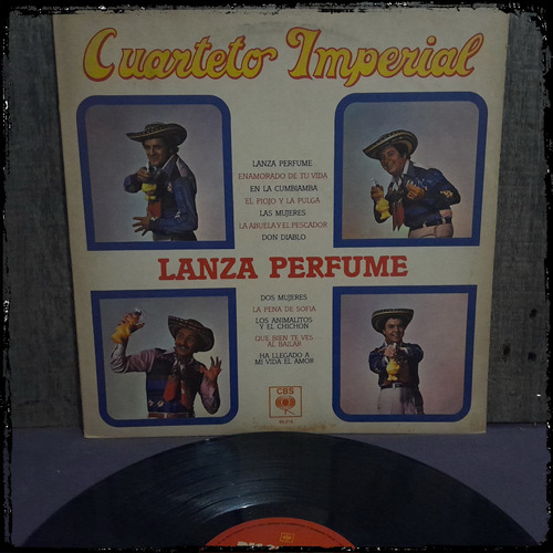 Cuarteto Imperial  - Lanza Perfume - Ed Arg 1981 Vinilo Lp