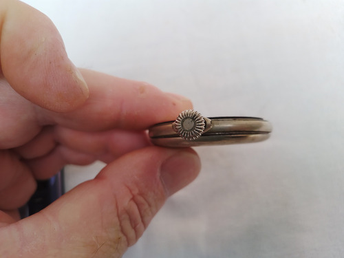 Antiguo Reloj De Bolsillo, Para Repuesto Con Faltantes Roto (Usado)