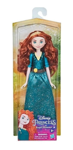 Boneca Disney Princesa Merida Valente Royal Shimmer Hasbro