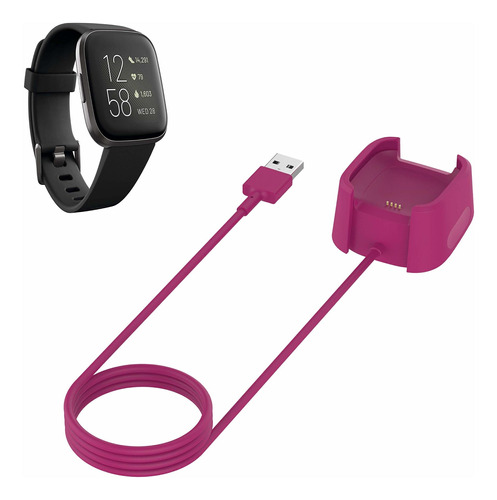 Fitturn Compatible Con El Cargador Fitbit Versa 2 De Repues.