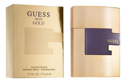 Guess Guess Gold Eau De Toilette Spray Para Hombre, 2.5 Oz