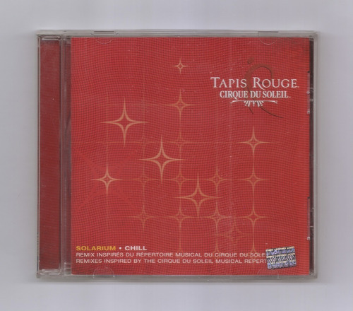 Cirque Du Soleil Tapis Rouge Cd Usado