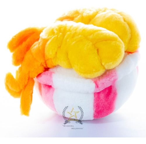 Peluche Grande Sushi Plato Con Camarones Jp 1  Golden Toys