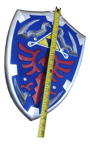 Imagen 3 de 9 de Escudo Legend Of Zelda Link Hylian Hyrule Triforce Foam