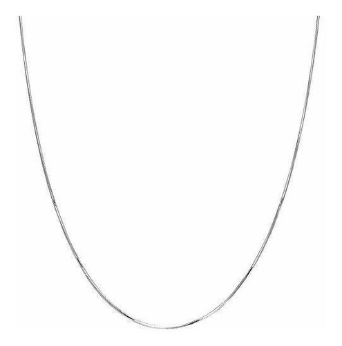 Collar De Cadena Tipo Serpiente Corte Diamante De 8 Lados 1