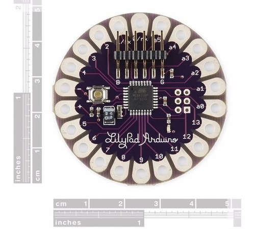Mgsystem Arduino Lilypad Atmega328 Ideal Proyectos Textiles