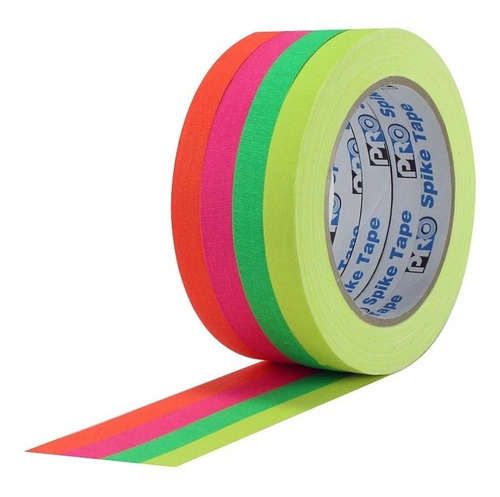 Cinta Gaffer Pro Spike Stack Fluorescente 1 X20yds (18.29m)