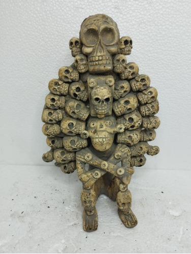 Mictlantecuhtli Artesanía De Barro Azteca Dios De Muertos 28