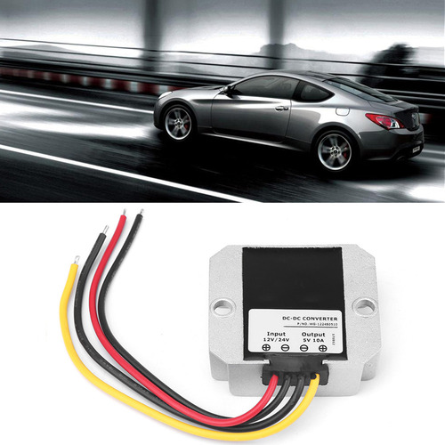 Convertidor Dcdc Dc12v/24v A 5v 10a 50w Regulador De Voltaje