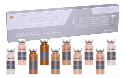 Vofel Bb Glow Starter Kit Bb Glow Pigmento Para Tratamiento.