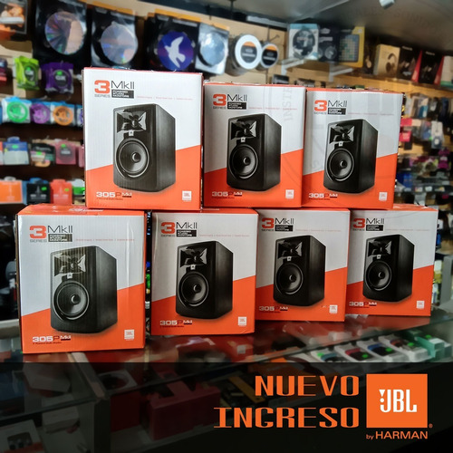 Imagen 7 de 9 de Par De Monitores De Estudio Jbl 305p Mkii 3 Series