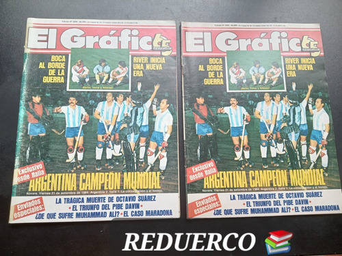 El Gráfico 3390 Hockey Maradona Selección Nac. Alí 25/9/1984