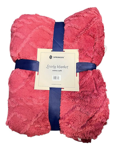 Frazada Con Chiporro Plush Texturizada 2plz Manta Suave