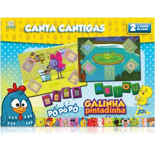 Jogo Descobrindo As Vogas Galinha Pintadinha - Toyster