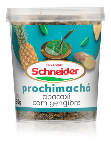 Chá Infusão Schneider Prochimachá Abacaxi Com Gengibre