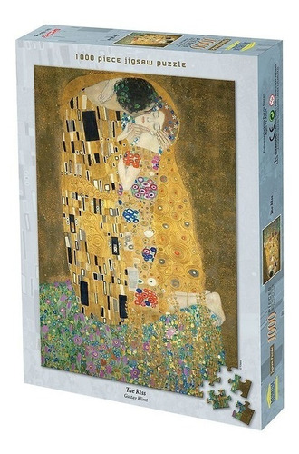 Puzzle Rompecabezas Tomax El Beso Gustav Klimt X 1000 Piezas