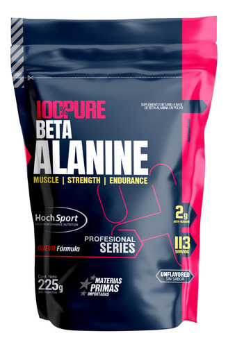 Beta Alanine Hoch Sport 75 Serv 225g Sin Sabor