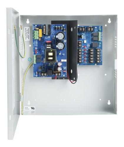Fuente De Poder 12/24 Vcc 6amper 5 Salidas Control De Acceso