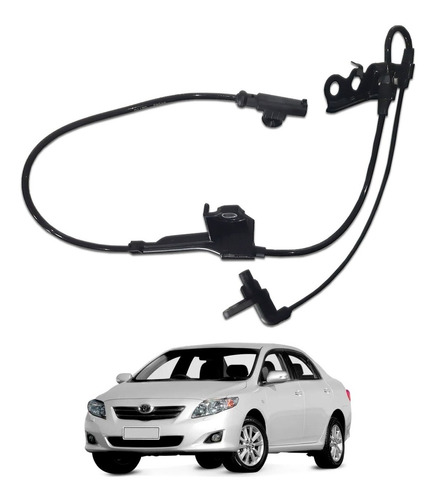 Sensor Freio Abs Dianteiro Toyota Corolla 2009/2014 Esquerdo