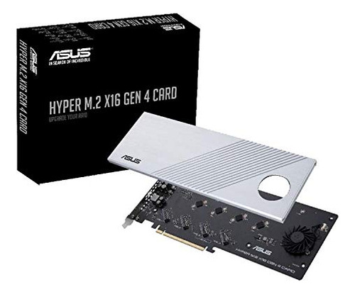 Tarjeta De Expansión Asus Hyper M.2 X16 Pcie 4.0 X4 Admite 4