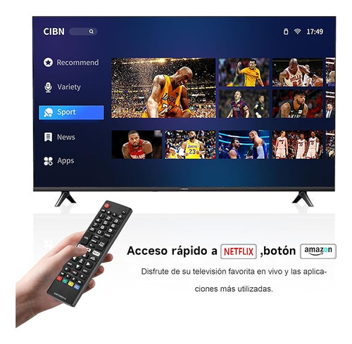 Mando A Distancia Universal De Tv Para LG Tv + Funda De Control Remoto Compatible Con Todos Los Modelos LG Smart Tv (lcd Led Uhd Oled Qned Nanocell 4k 8k, Etc.)