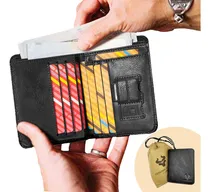 Comprar Carteras Para Hombre De Piel Con Bloqueo Rfid Regalos Hombre