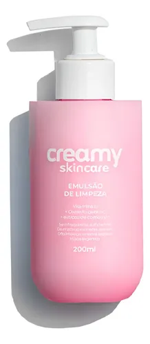 Emulsão De Limpeza Creamy Skincare Peles Secas 200ml