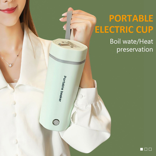 Imagen 2 de 6 de Hervidor Eléctrico Portátil Para Agua Hirviendo 350 Ml Viaje