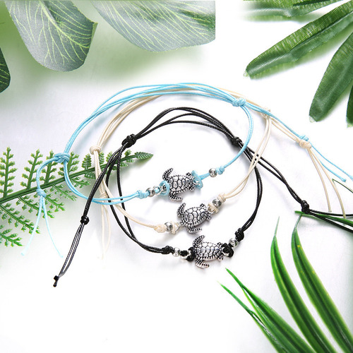 Xc Tobillera Popular Sea Pendant Para Mujer Moda Playa Pie