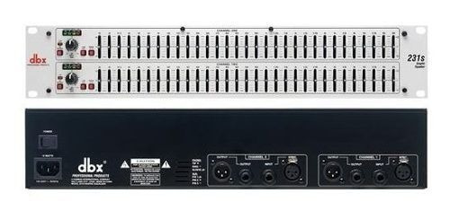 Equalizador Dbx 231s Stéreo 31 Bandas 2 Canais Bivolt