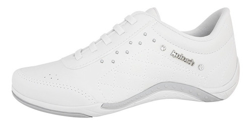 Tenis Feminino Branco Enfermagem Kolosh Calce Facil Comfort